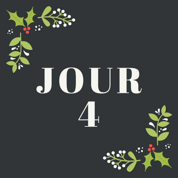 Calendrier de l'Avent - Gagnant(e) du Jour 4