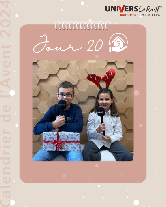 Calendrier de l'Avent 2024 - Gagnant(e) du Jour 20