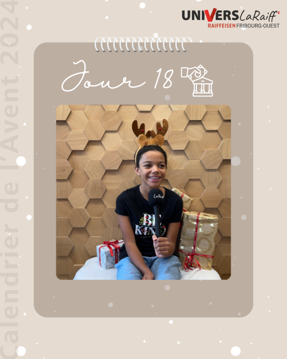 Calendrier de l'Avent 2024 - Gagnant(e) du Jour 18